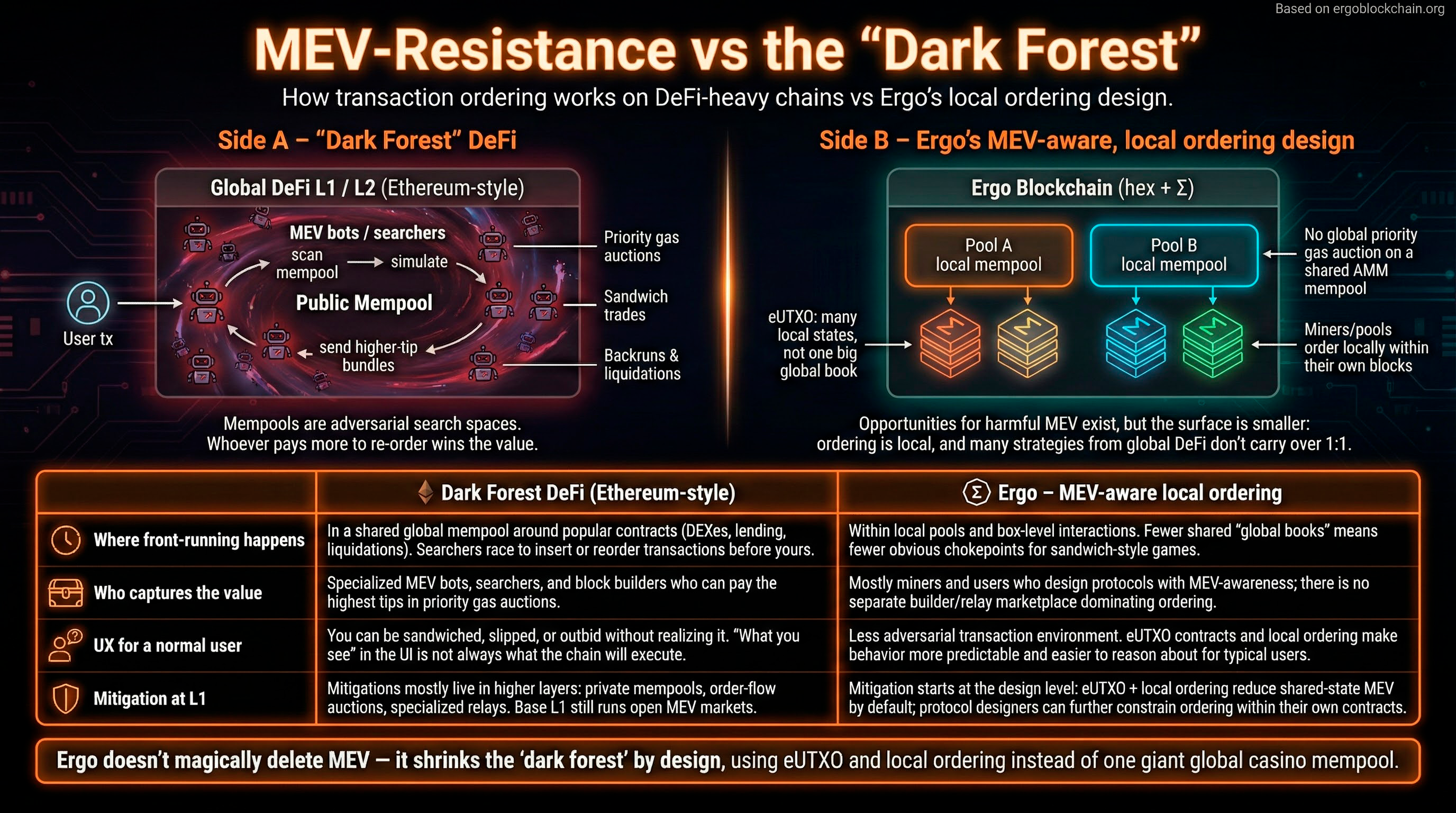 MEV-Resistance vs the 'Dark Forest'